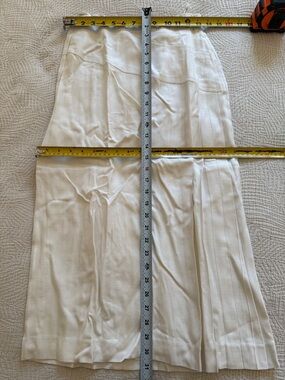 Louis Feraud white pencil skirt US6